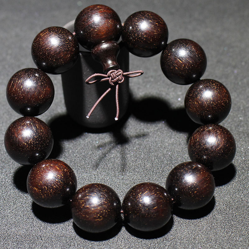 菩提之乡中国海南厂家非洲小叶紫檀手串赞比亚血檀木金星手链文玩