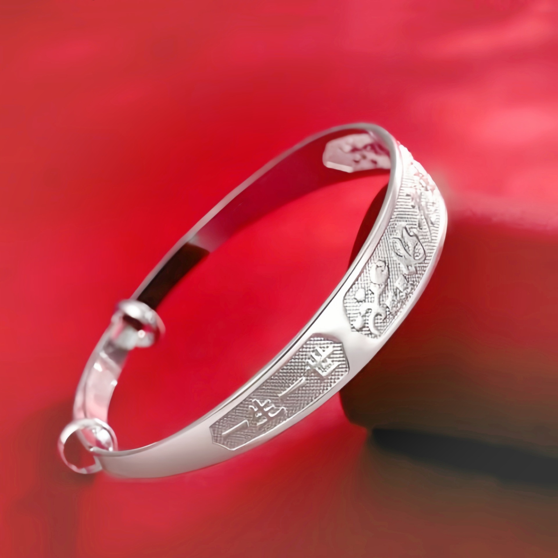 钻石之乡河南柘城河南人工钻石七夕情人节礼物饰品好老婆手镯民族