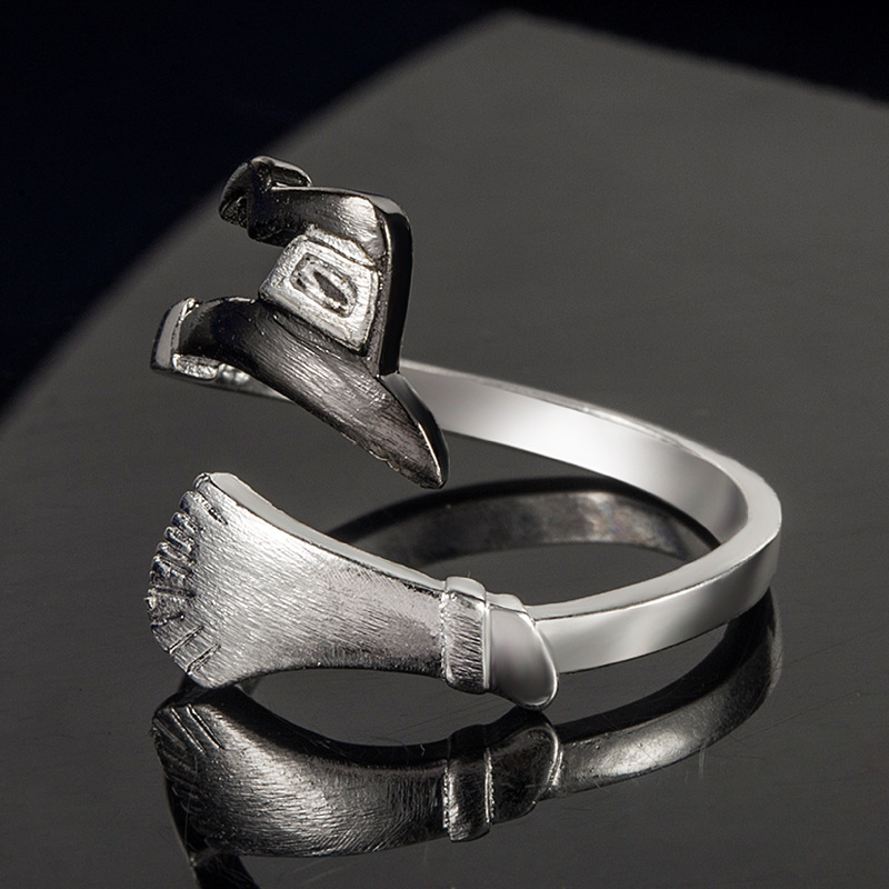 钻石之乡河南柘城河南人工钻石wish欧美万圣节鬼魂女巫戒指 帽子