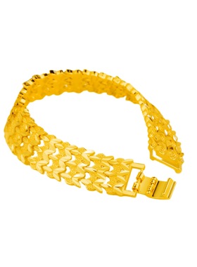 钻石之乡河南商丘厂家直销时尚镀金手表创意箭头手链宽版男a2903