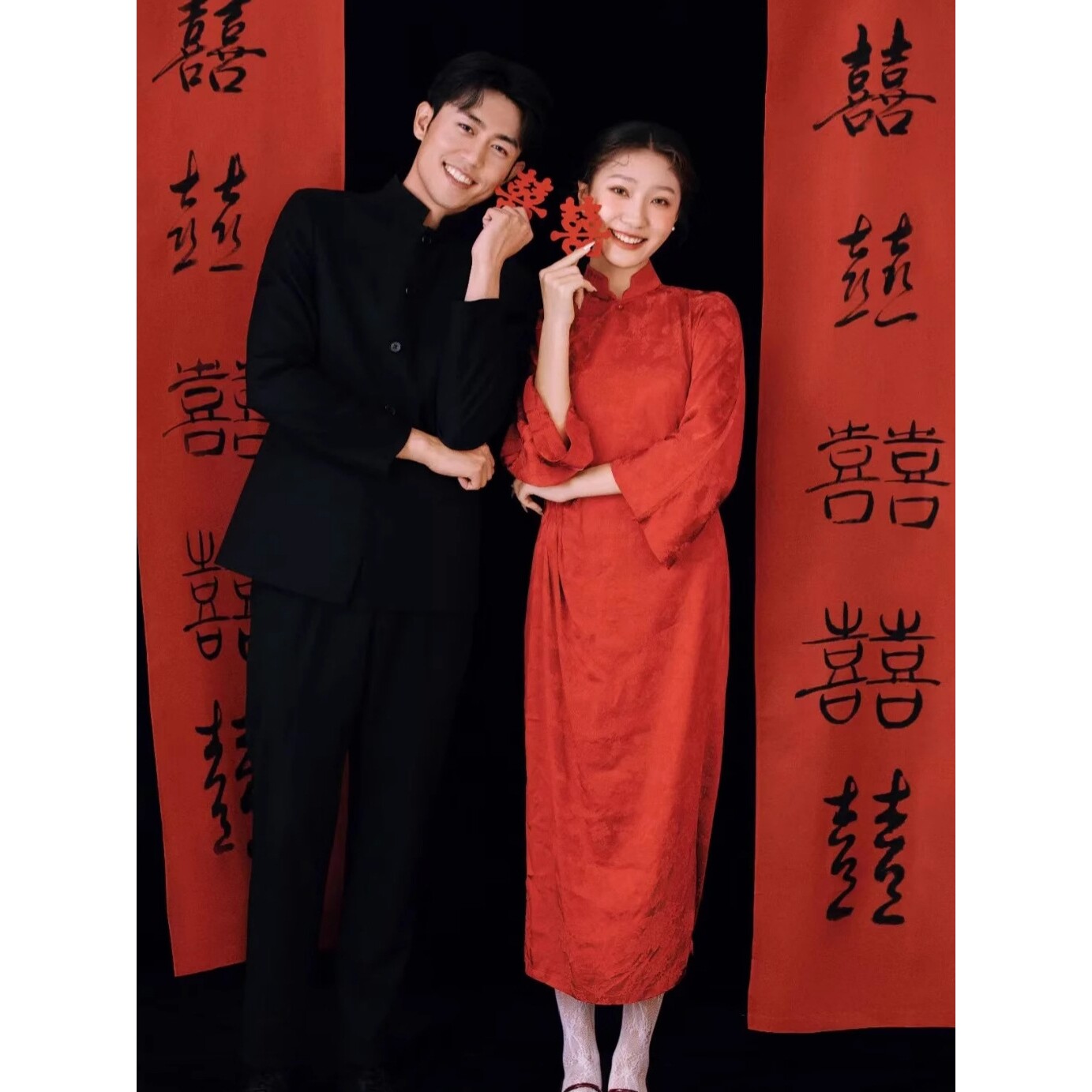 新中式男装西装套装中国风唐装西装外套结婚领证订婚礼服中a4802