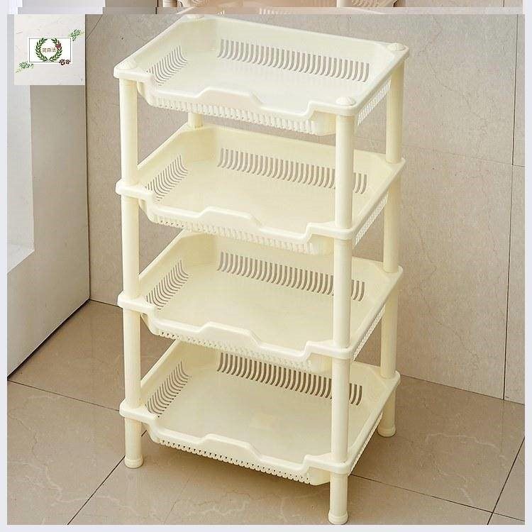 。收纳装菜的蔬菜筐东西塑料置物架放空间架子家用省厨房多层落地