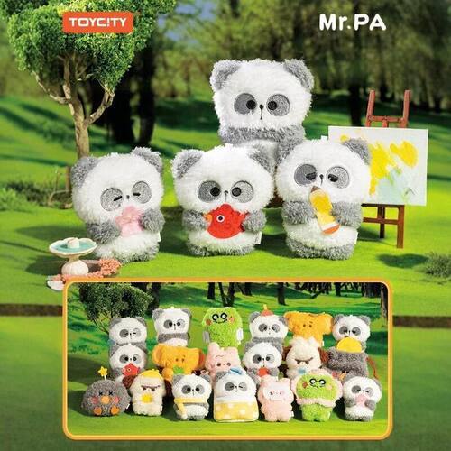 KKVTOY CITY玩具城市贴贴乐MR.PA耙老师给你个好运系列盲盒