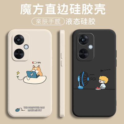 适用oppoK11手机壳K12Plus新款oppoK10pro硅胶PJC110保护K12S套K10X男女k10活力版5G全包plus防摔0pp0软外壳