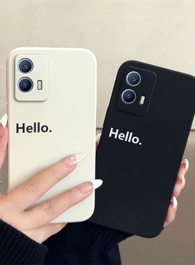 适用IQOOU5手机壳vivoiqoou5x新款u5e液态vivo硅胶iQOO手机套vivoiqu防摔iq00男vivou女iqu爱酷V2165A软外壳