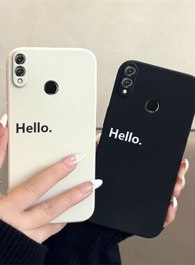 荣耀8X手机壳honor适用华为8XMAX硅胶X8新款MAX八X全包×防摔ⅹ外壳HonorX保护套JSN一AL00A叉ALOOA男JSNAL女