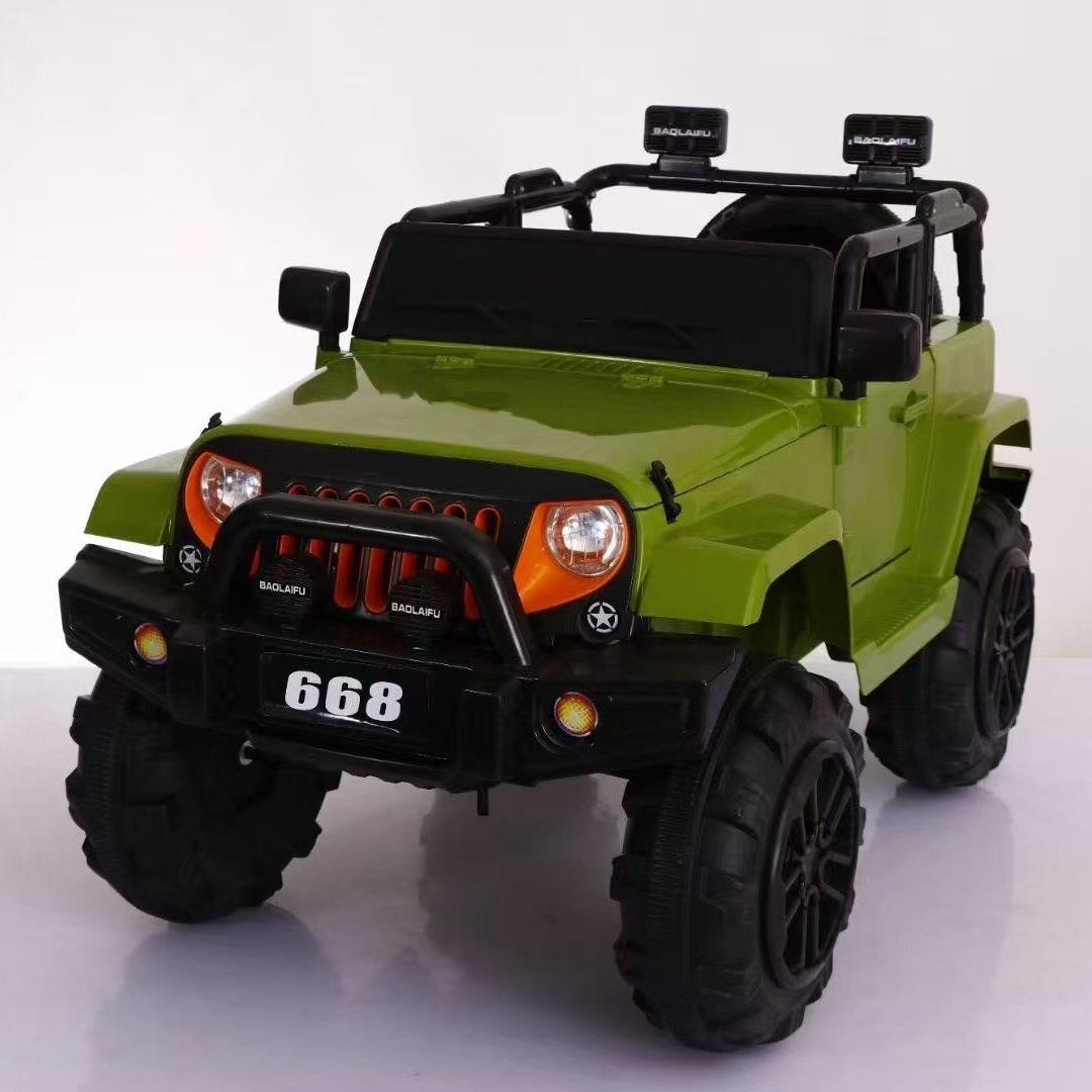 婴儿童电动小孩宝宝可坐双人座大号四轮双驱汽车遥控越野可坐人