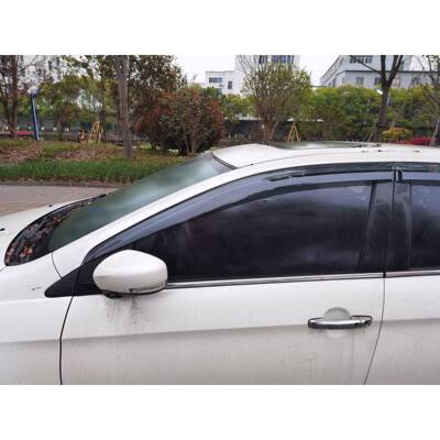 适用于15启悦ALIVIO黑武士晴雨挡雨眉装饰改装遮雨档