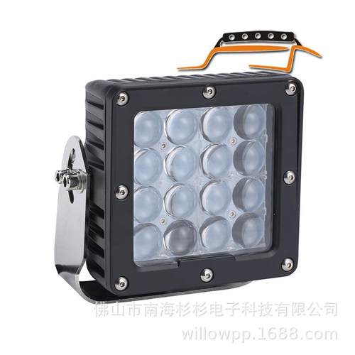 80WLED挖机照明灯LED搜索灯LED工程车灯汽车辅助照明灯汽车灯