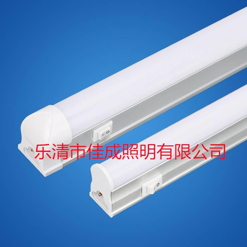 t5 T8灯管一体化LED灯带开关 T5全套支架日光灯 流水线用节能超亮图片
