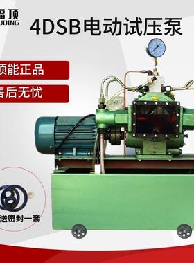 电动试压泵 打压测试管道泵 四缸高压水管测压机4DSB25-1000公斤