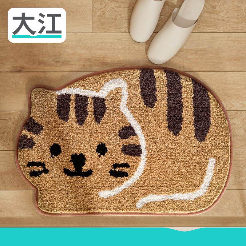 大江地垫浴室防滑垫化妆室家用厕所吸水脚垫子门垫洗手间进门地毯