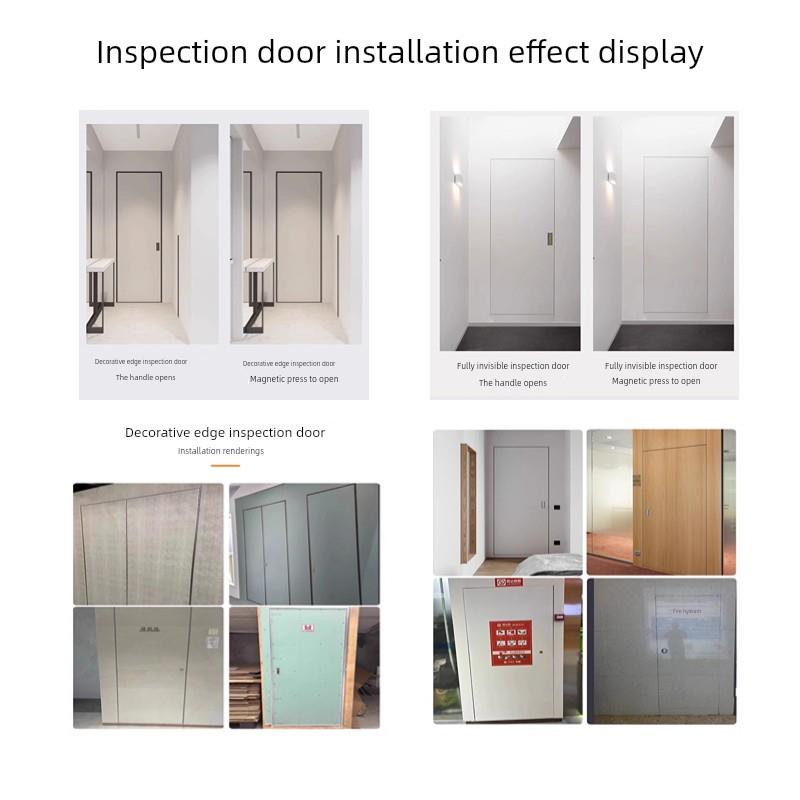 铝合金加厚检修门石膏板家用卫生间消防管道井隔音暗门预埋式防潮