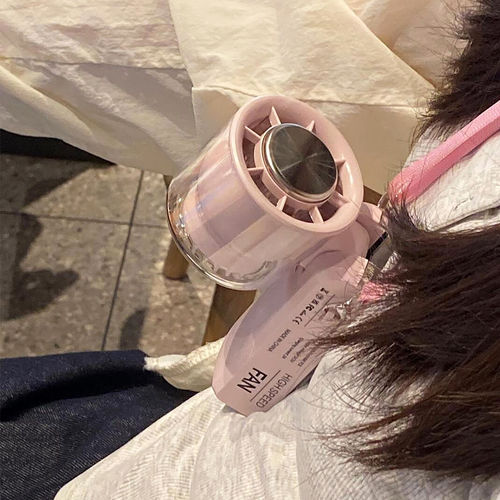 冰鼠风扇半导体制冷手持小型挂脖便携式冰敷风扇宿舍学生上课静音