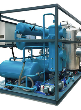 1TPD日产1吨柴油炼化设备  小型废机油塑料油到柴油蒸馏设备