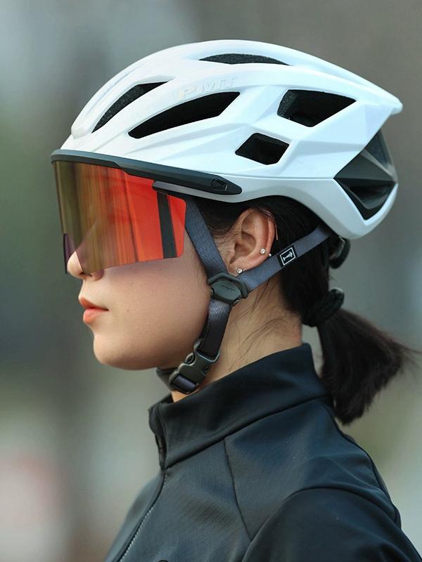 Pmt2025新自行车头盔公路自行车自行车涂磁护目镜的男子和妇女的