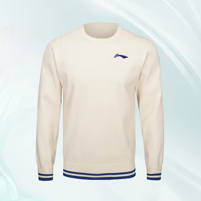 李宁无帽编织衫背心官方正品