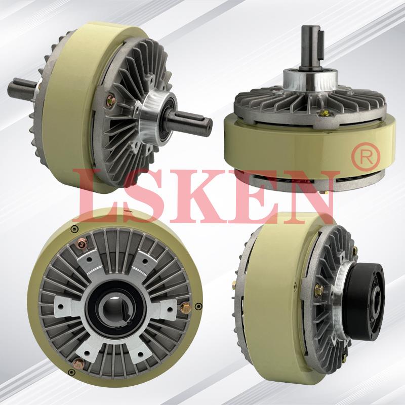 单轴磁粉制动器YSB双轴离合器中空FZ张力控制空心轴孔式放卷刹YSC