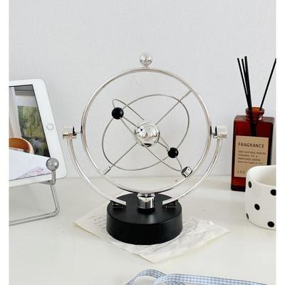 ins风高级感办公室桌面永动仪 创意银河星系抽象装饰品拍照道具