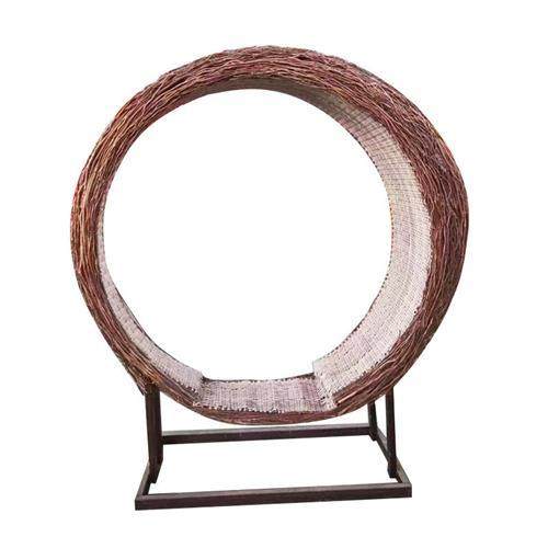 巴厘岛鸟巢网红吊篮秋千创意庭院藤编景区爱心水滴抖音民宿摇床