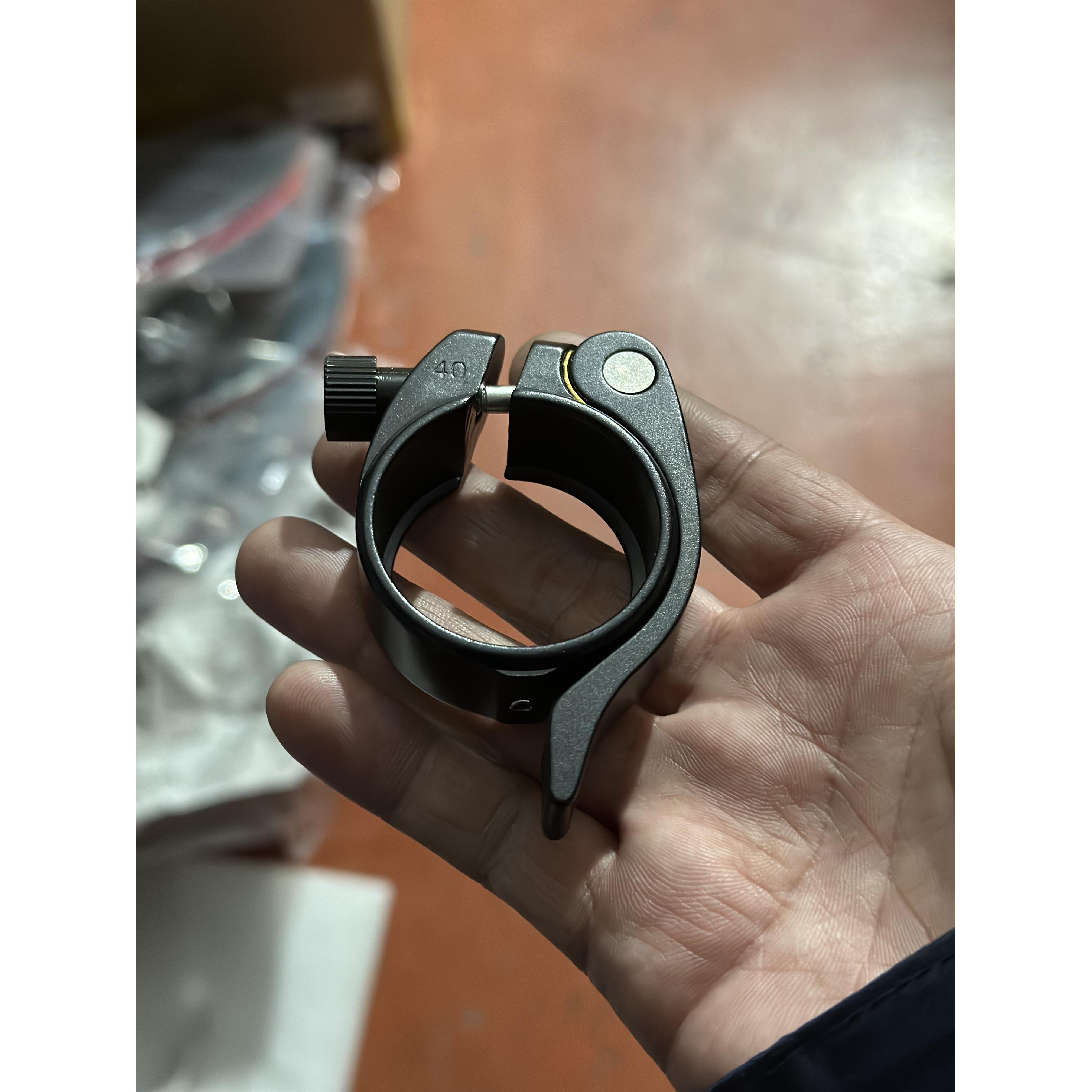 折叠车坐管夹座管夹40mm钢架坐管33.9坐管用