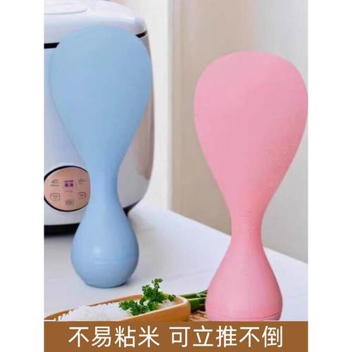 防脏不粘米，易脱落[Tumbler防粘米厨房，直立不损坏锅饭勺