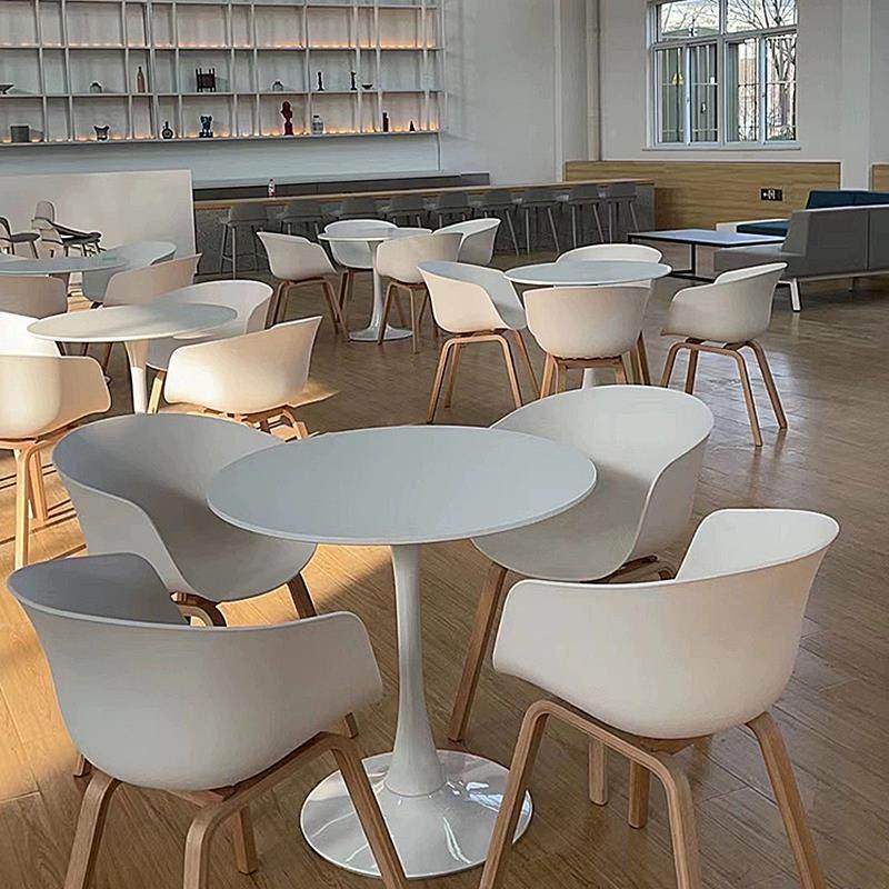 北欧办公室洽谈椅组合实桌木谈单厅招待一桌展四椅休圆闲阳C11台,住宅家具,板木餐桌,淘宝优惠券,粉丝福利购,淘宝优惠卷