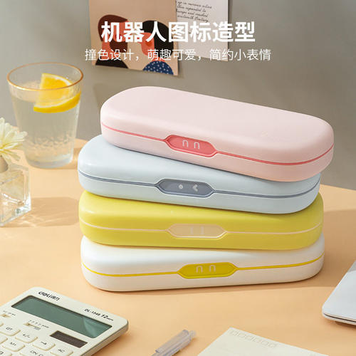 创意简约双层文具盒女孩铅笔盒男生大容量文具盒学习用品收纳盒日