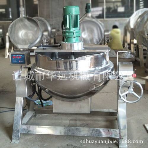 豌豆绿豆凉粉机 蒸汽夹层锅价格 烧仙草玉米凉粉熬制锅商用