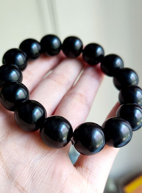 真品牛角手串手链羊角文玩念珠饰品10-12-20mm正品民族风简约圆珠