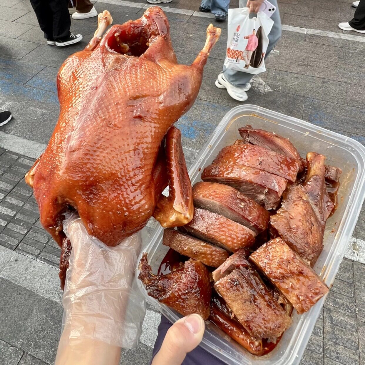 徐州油烫老鸭卤味熟食顺丰直达