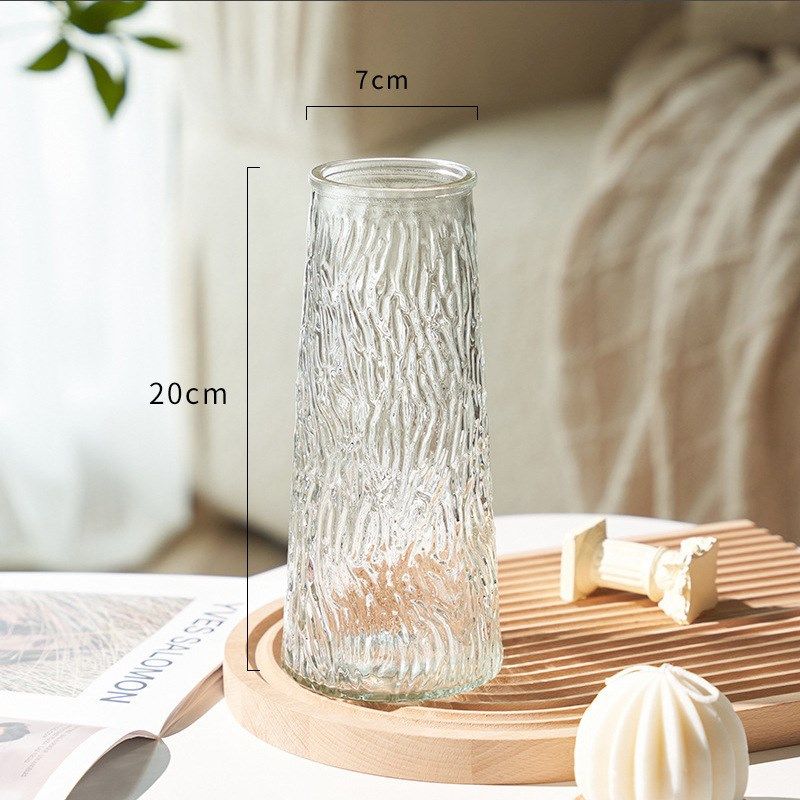 玻璃花瓶插花防摔玻璃水养透明竹富贵竹专用亚克力硬质花盆简易,家居饰品,花瓶,淘宝优惠券,粉丝福利购,淘宝优惠卷