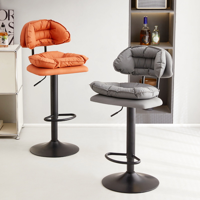 简约现代酒吧椅前台收银升降高脚凳靠背高椅轻奢旋转吧台椅子家用,商业/办公家具,酒吧椅,淘宝优惠券,粉丝福利购,淘宝优惠卷