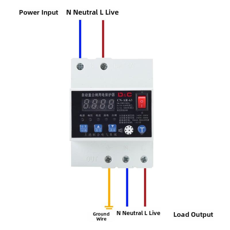 商德自动改造开关漏电保护器防雷监控智能自恢覆断路器开关Cn-Ard