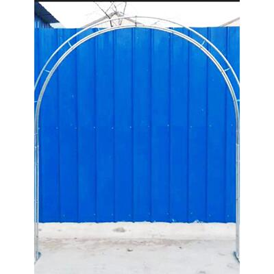 婚庆拱门铁艺花架方形架子道具绢花拱门圆形门开业花门婚礼布置现