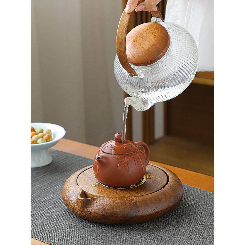 木质创意蓄水茶盘茶托壶承实木家用功夫茶台茶海茶托盘酒店家用盘,餐饮具,茶盘,淘宝优惠券,粉丝福利购,淘宝优惠卷