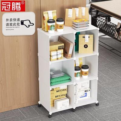 门口外卖置物架写字楼道快递包裹存放置柜子家用门外置物架收纳柜