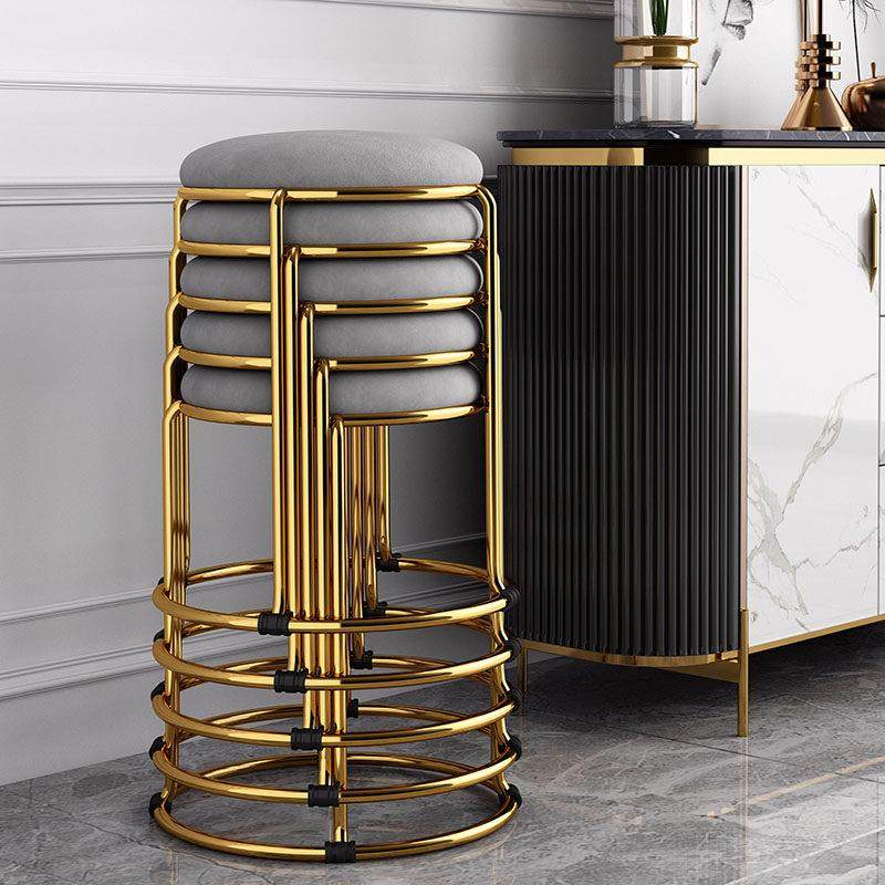 轻奢家用凳子简约现代收纳板凳时尚网红化妆北欧圆凳可叠放餐桌凳,住宅家具,其它凳子,淘宝优惠券,粉丝福利购,淘宝优惠卷