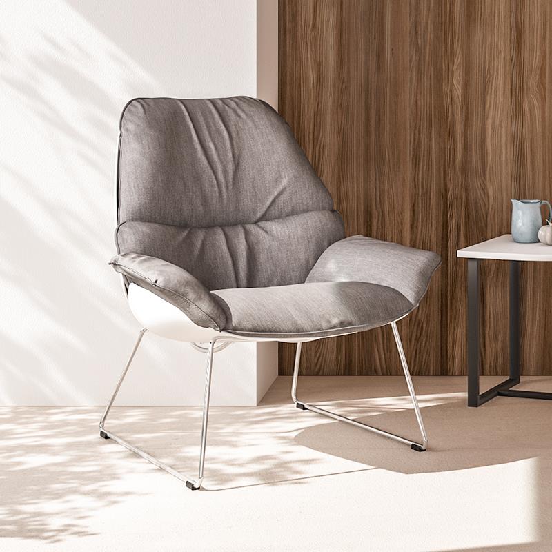 森川家具洽谈会客接待休息区沙发椅办公室前台现代简约咖啡厅沙发