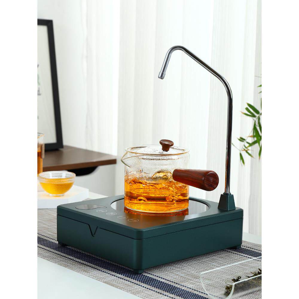 新品 自动上水小电陶炉 迷你抽水电热炉 电煮茶炉 触摸式非电磁炉