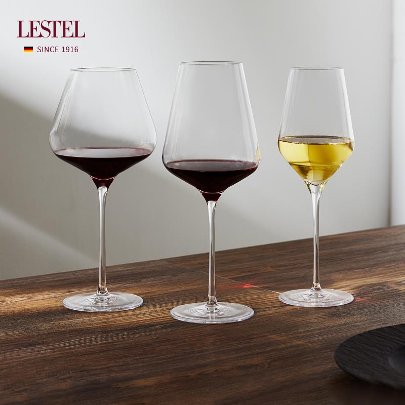 LESTEL莱仕得德国进口水晶红酒杯葡萄酒杯醒酒器套装高脚杯家用