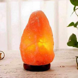 喜马拉雅水晶盐灯招财摆件天然矿石灯卧室床头台灯长明氛围小夜灯