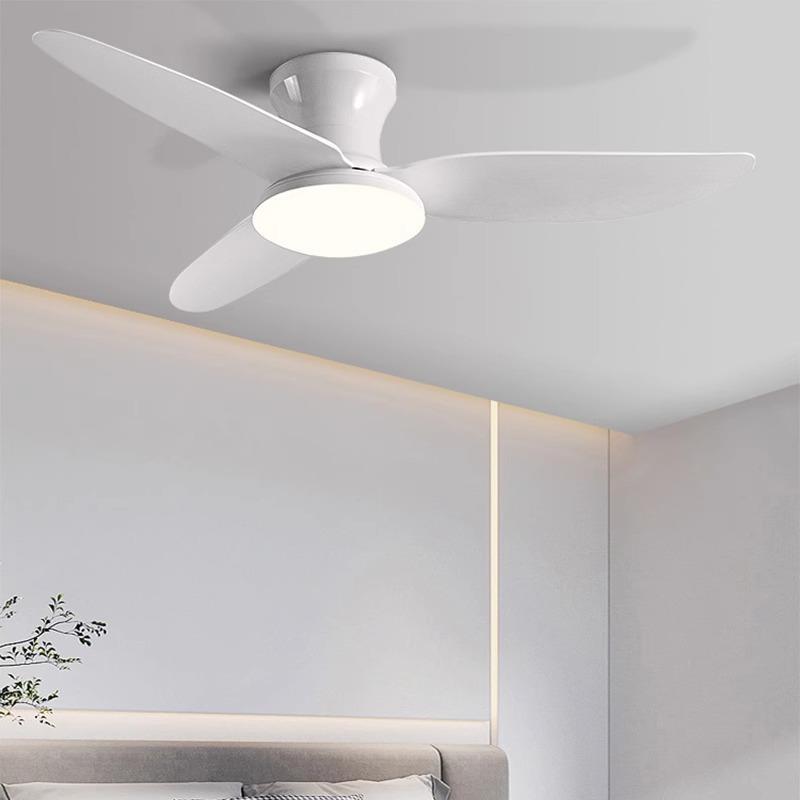 225新款带0风扇吊灯书房卧室餐吸顶厅灯604跨境简楼约智能低层风