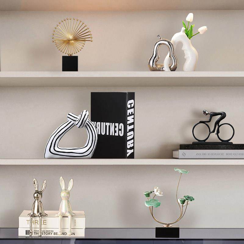 时来运转摆件高端客厅装饰品酒店别墅办公室样板间玄关桌面工艺礼