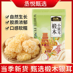 椴木小银耳干货非特级野生糯银耳羹即食冲泡易出胶雪耳非净重