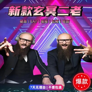 车载玄冥二老Dj硬曲EA7纯音乐u盘抖音热门新款精选无损优盘TF卡CD