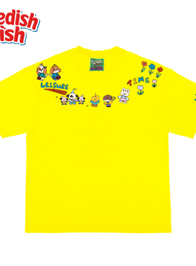 interesting灵魂 夏季奢潮千禧风创意拼接原创设计感无性别短袖T