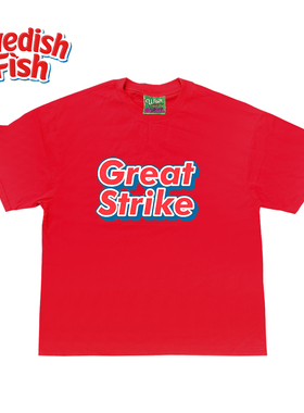 240g大红色！美式无性别小众JHYQ原创落肩重磅街头奢潮穿搭短袖T