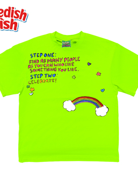 interesting灵魂 小众原创设计感坎通插画Ootd美潮小众ins短袖T恤