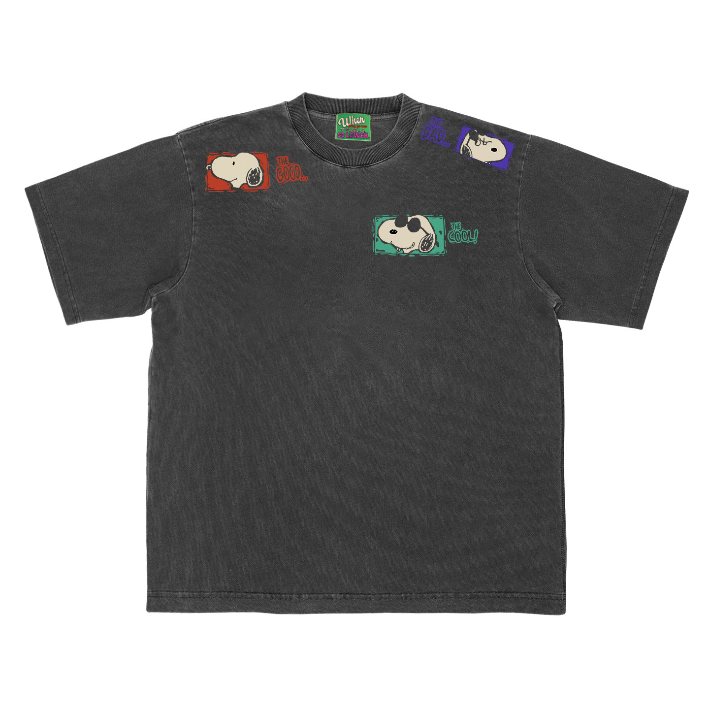 interesting灵魂！动漫趣味学院风艺术家奢潮落肩水洗做旧短袖T恤,服饰配件/皮带/帽子/围巾,袖扣,淘宝优惠券,粉丝福利购,淘宝优惠卷